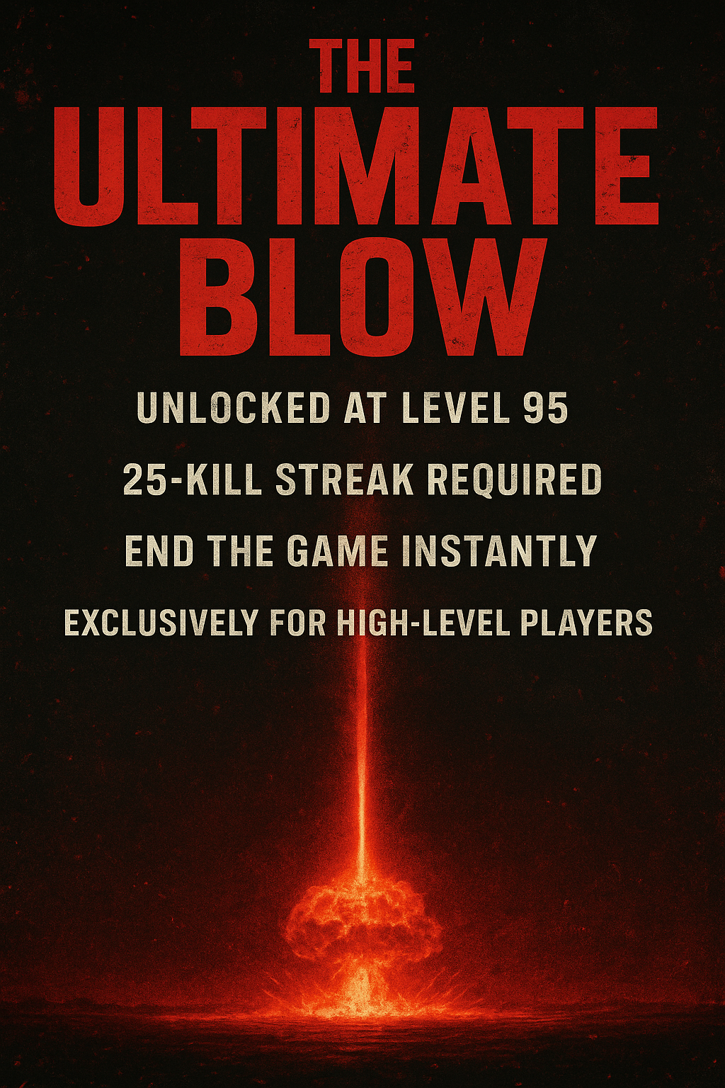 The Ultimate Blow Poster